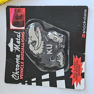 Stockdale KU Jayhawk vehicle medalion